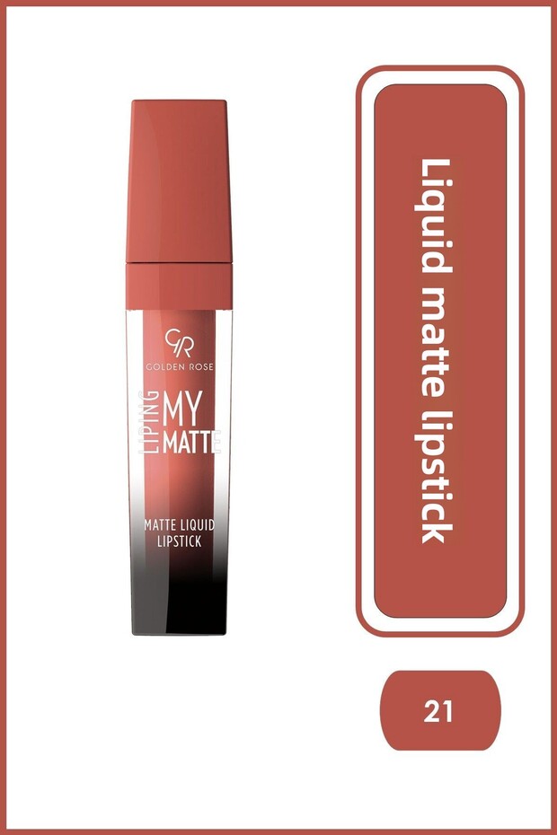 LIPING MY MATTE LIQUID LIPSTICK NO:21