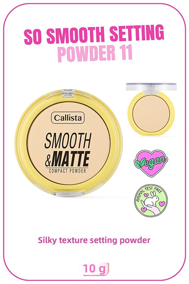 Smooth & Matte Compact Powder 11 - Beige