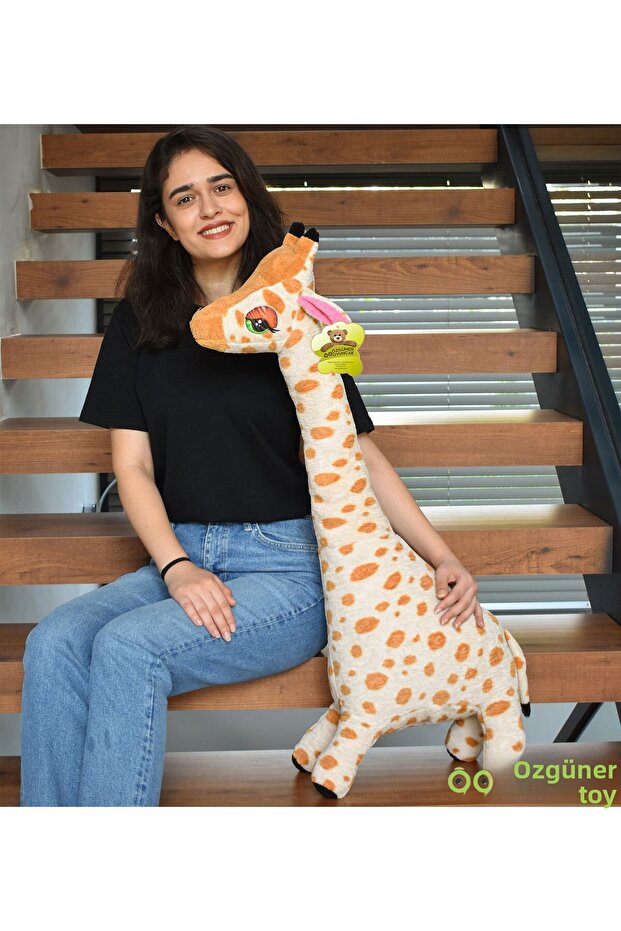 لعبة الزرافة الفراولة القطيفة - خيار مثالي لمعانقة ناعمة ومتعة لا نهاية لها - 3