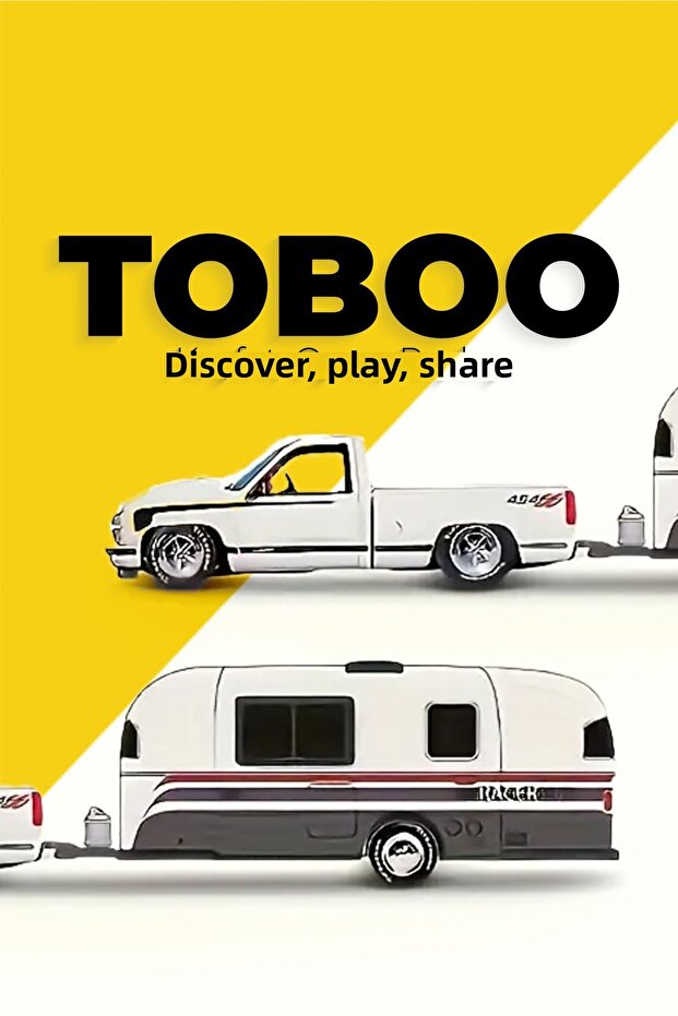 Maisto 1:64 Scale 1993 Chevrolet 454 Ss Pickup Tow Camper Model – Alloy & Abs