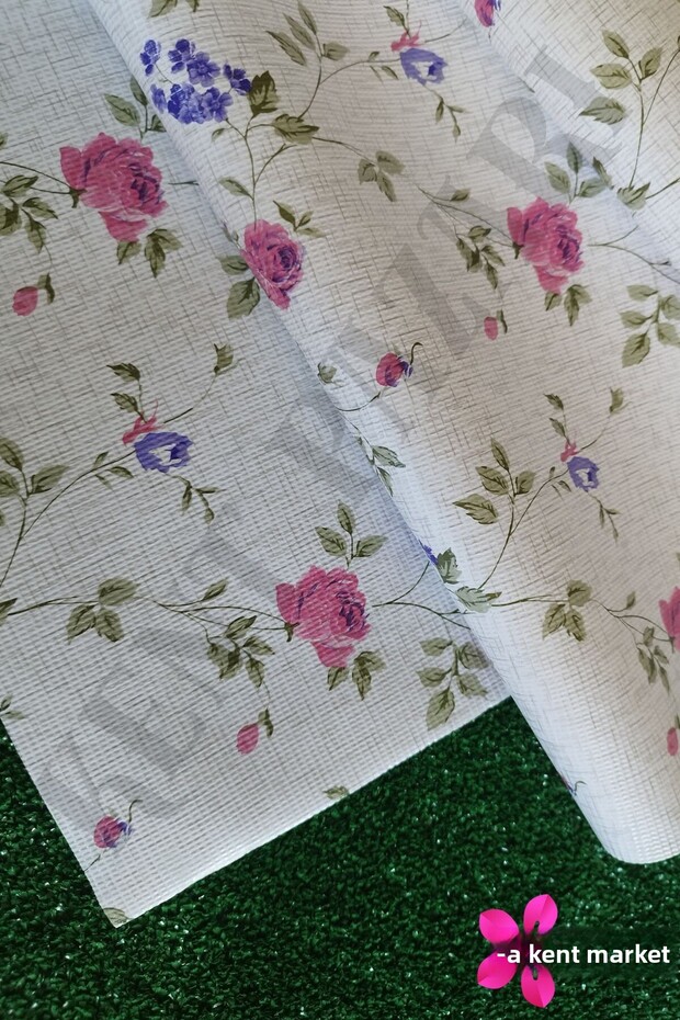 Non-Slip Shelf Cover 50X500 Cm(±10-15Cm) Patterned | Inside Cabinet, Drawer, Refrigerator, Showcase Anti-Slip Cover