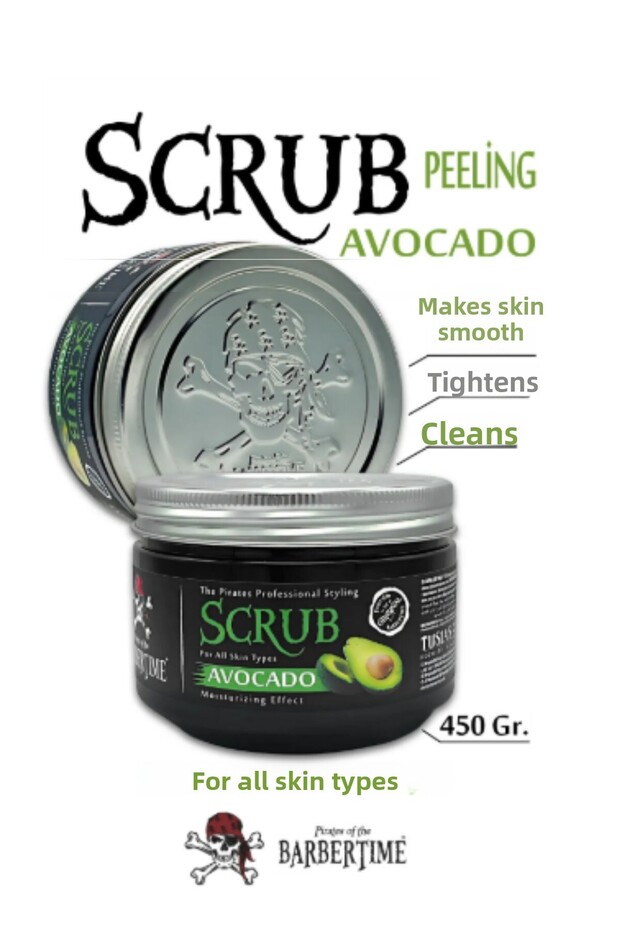 Skin and Face Peeling (Avocado Scrub) 300 ml