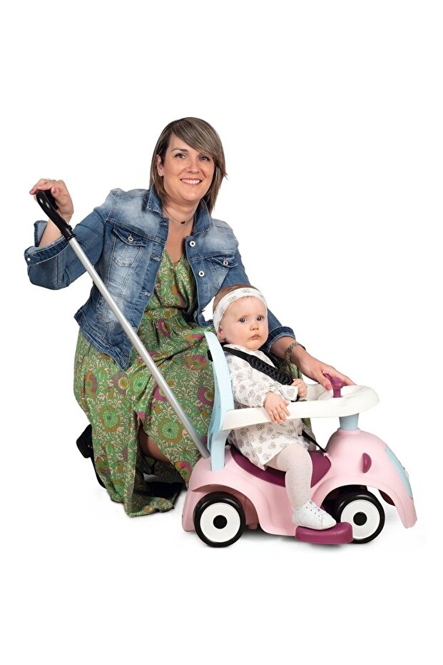 Ride-on vehicle, Smoby, 3 in 1, With parental handle and removable side guards - 7