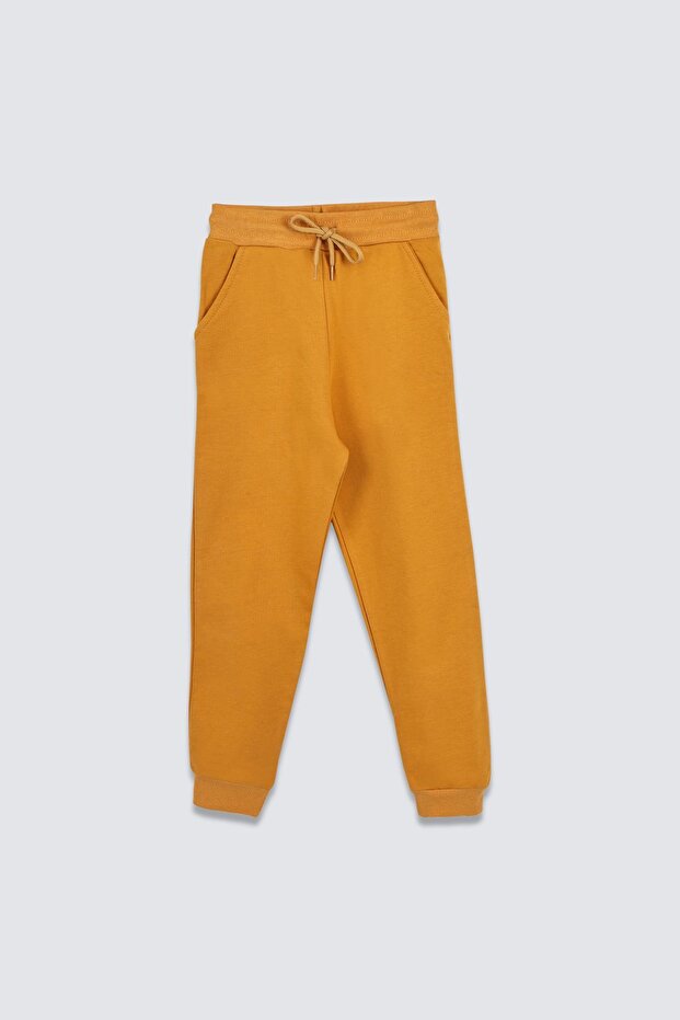 Basic Şardonlu Çift Cepli Eşofman Altı 3-10 Yaş - 1