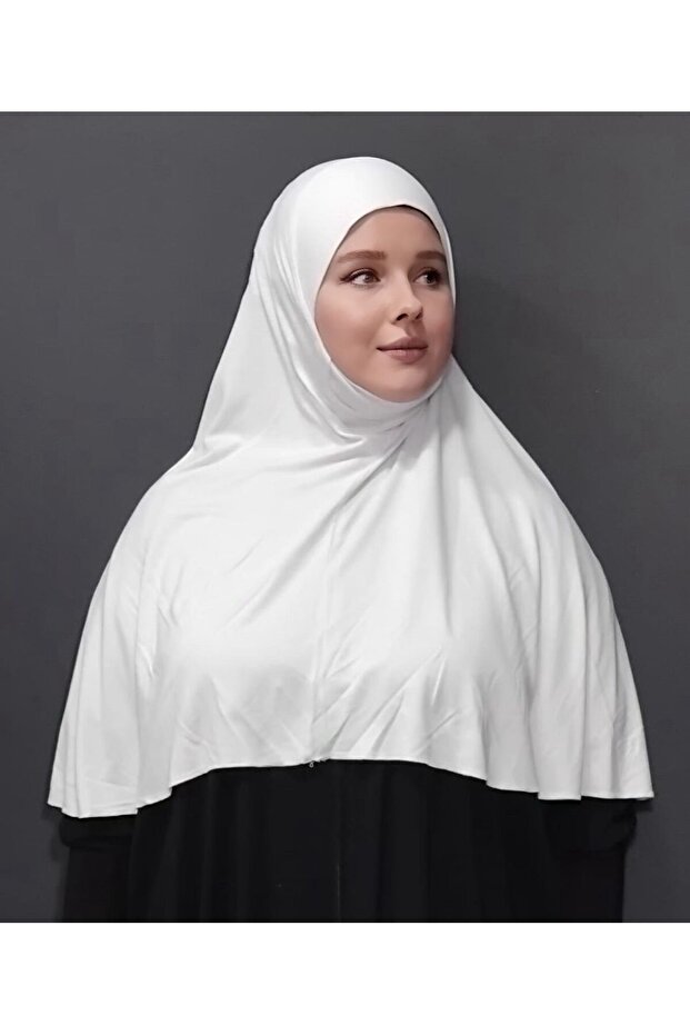 Penye Namaz Örtüsü - Beyaz - 1