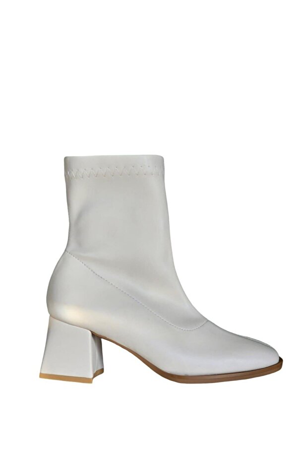 Lpy1256 Kadın Streç Bot Bej - 1