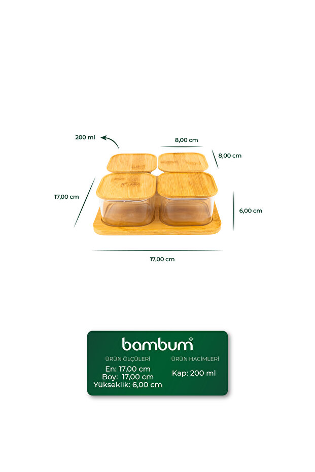 Quatro 4'lü Kahvaltılık Seti - 2