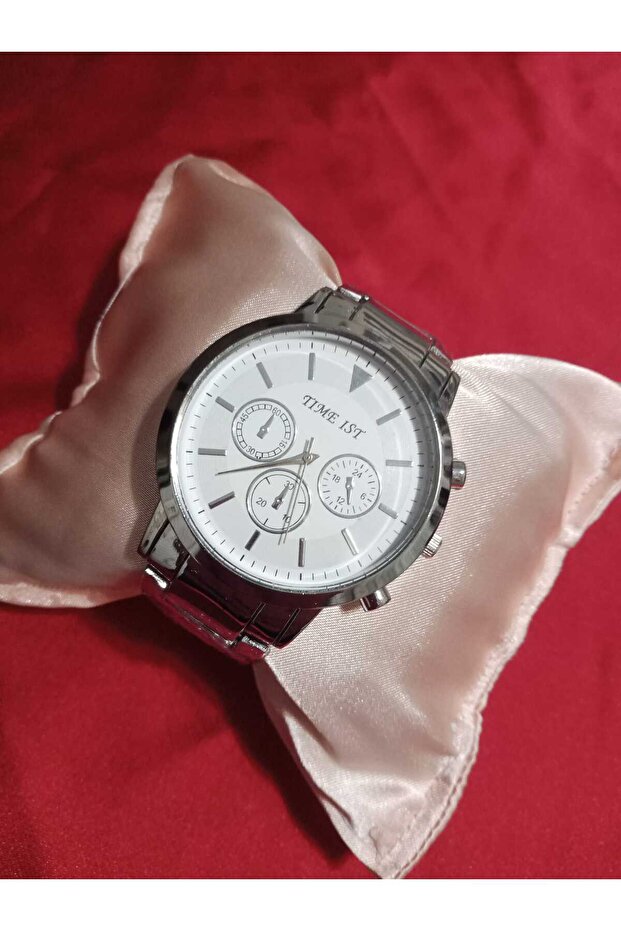 Özel Kutusunda Hediyelik Saat Çakmak Tesbih Bileklik (ÇAKMAK ÜZERİNE YAZI YAZILIR) - 6049 - 3