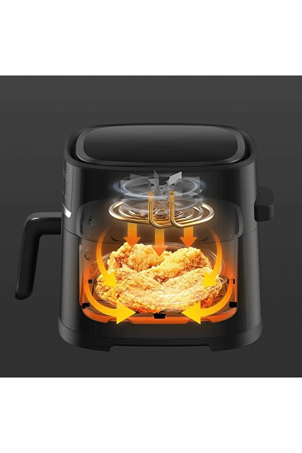 Robot Premium Performans Akıllı Robot Süpürge Mi Smart Air Fryer Aile Boyu 6 Lt - 4
