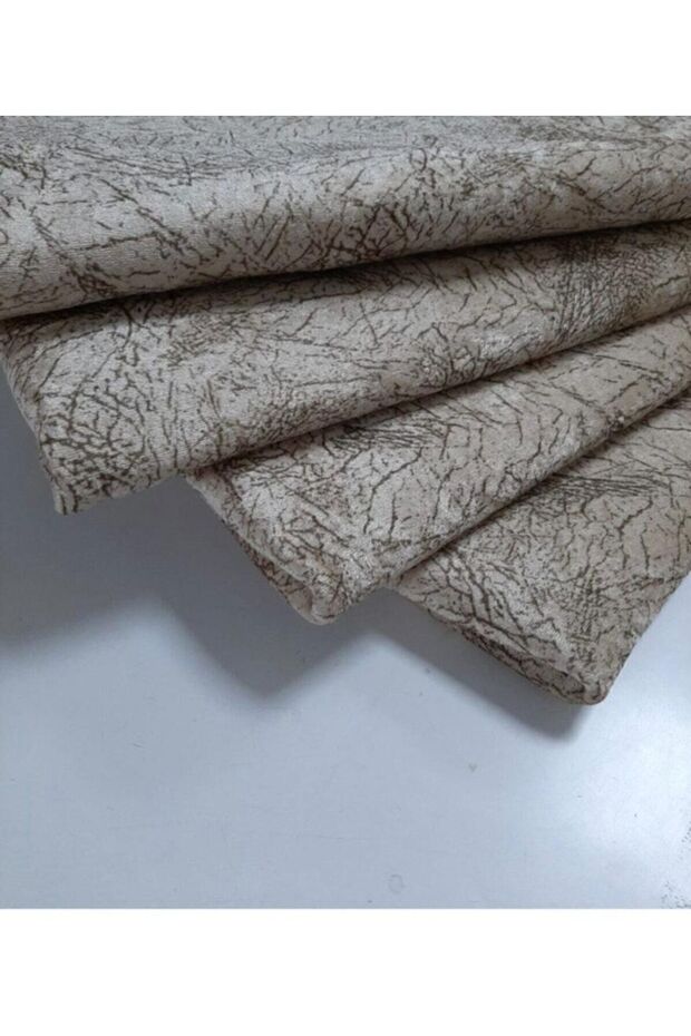 Sofa Sofa Bed Cover Peige Color Vein Patterned Shiny Anti-Slip Base Sponge Top Fabric Velvet