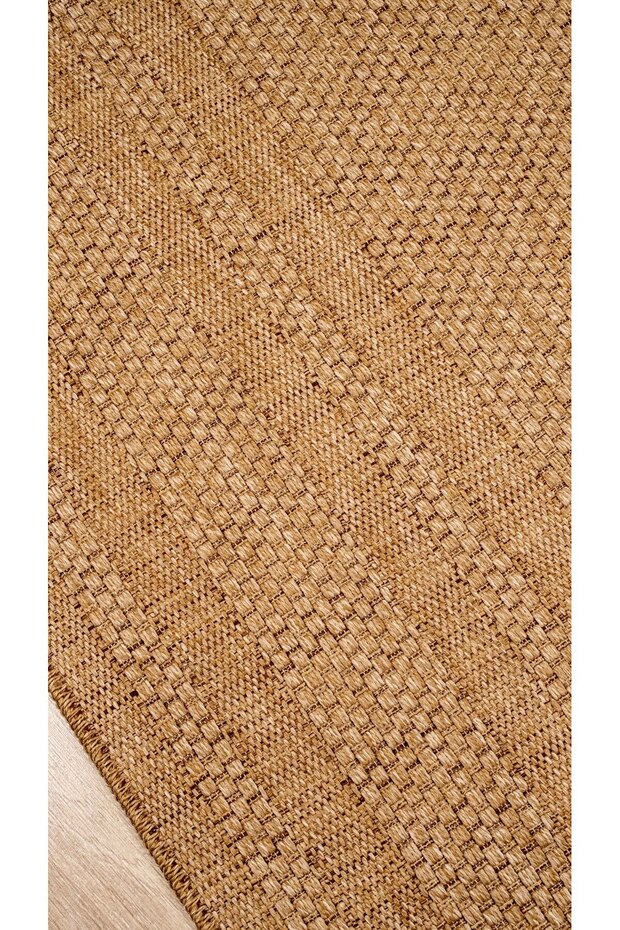 Natural Sisal Jute Straw Beige Carpet Washable Non-Slip Base Woven Machine Dustproof Antibacterial