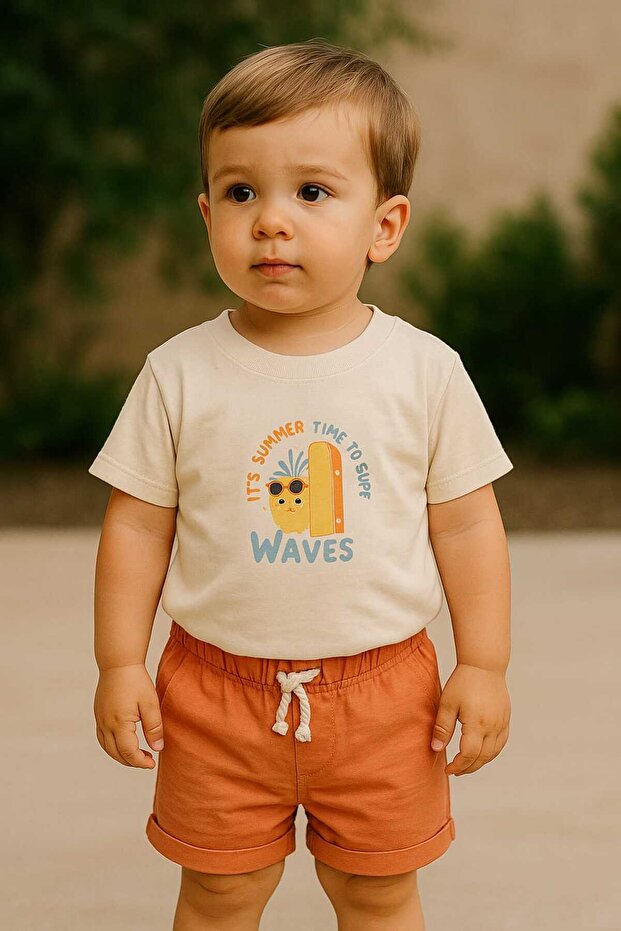 Surfboard Applied Printed Combed Double Set - 1
