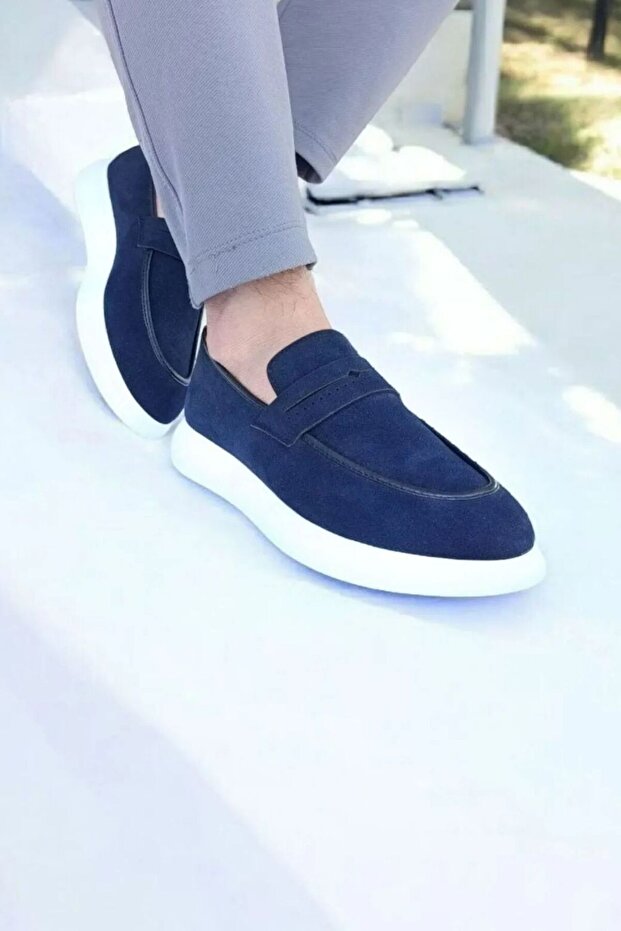 Hafif Spor Tabanlı Sneaker Taban Mokasen Erkek Günlük Loafer - 4