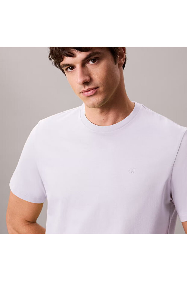 SS SMOOTH CTTN SOLID CREWNK TEE - 4