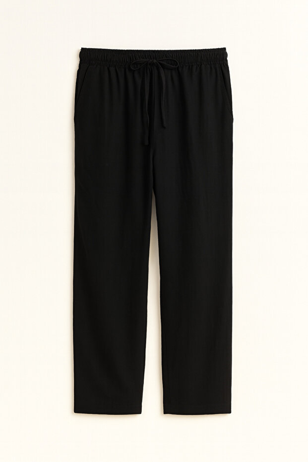 Saga Linen Men's Trousers Comfortable Fit Baggy