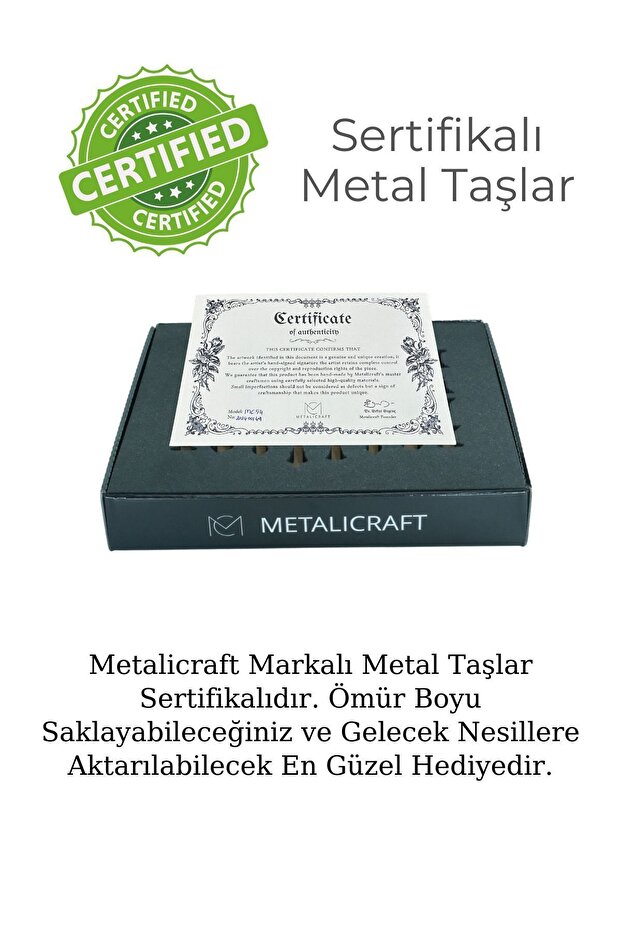 MC55 Metal Satranç Takımı 30x30cm | İSİM YAZILABİLİR | Gerçek Kayın Ağacı Tahtası | Antik Taşlar - 5