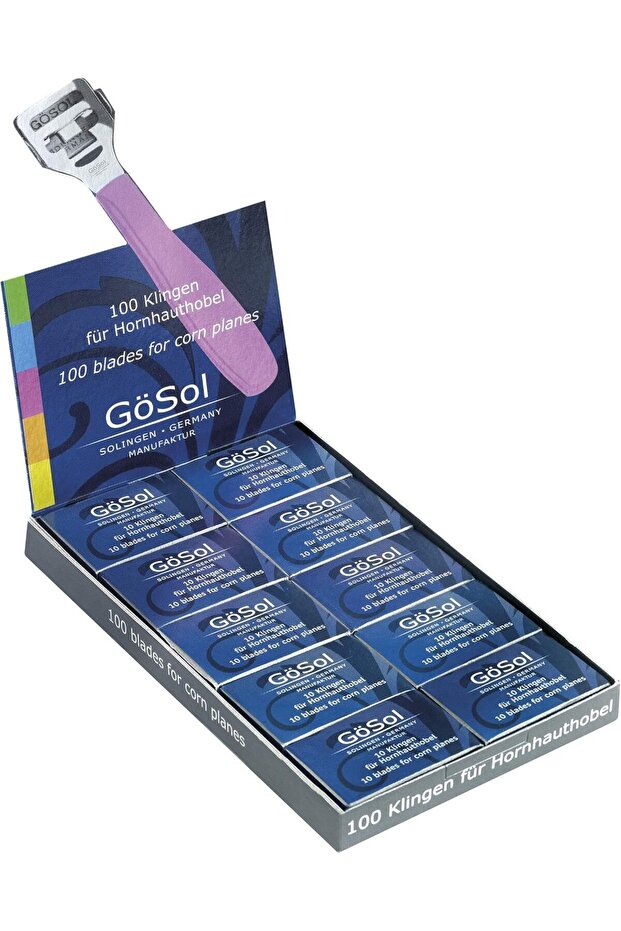 100 German Cuticle Remover Blades