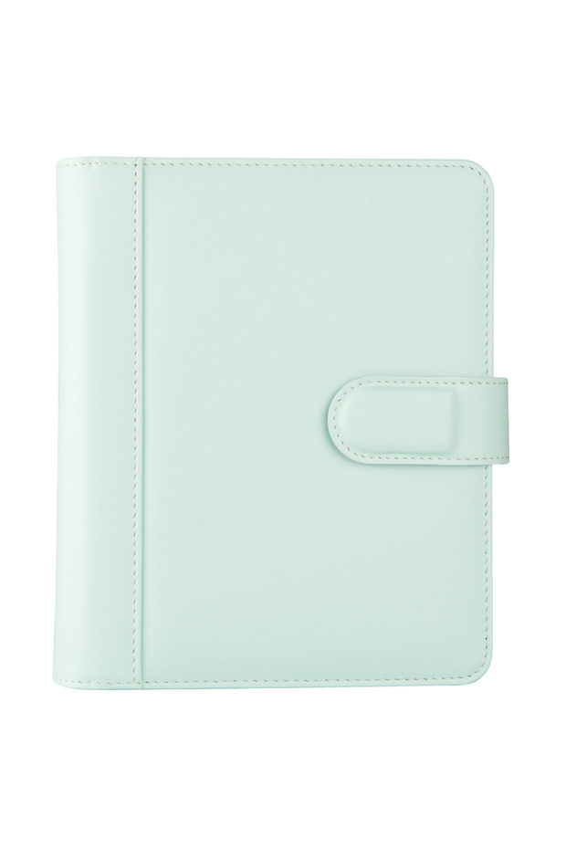 2026 New Year Organizer Agenda A5 4 Ring Dated Lined Vegan 19.5X23 Cm.
