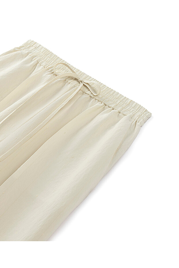 Ütü izli elastik bel pantolon - 4