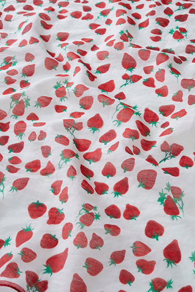 وشاح قطني منقوش - 3