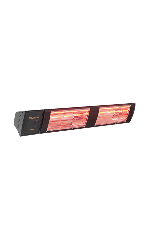 Supra Plus 3000 Watt GSS30P Kumandalı Suya Dayanıklı Elektrikli İnfrared Isıtıcı-Siyah - 7