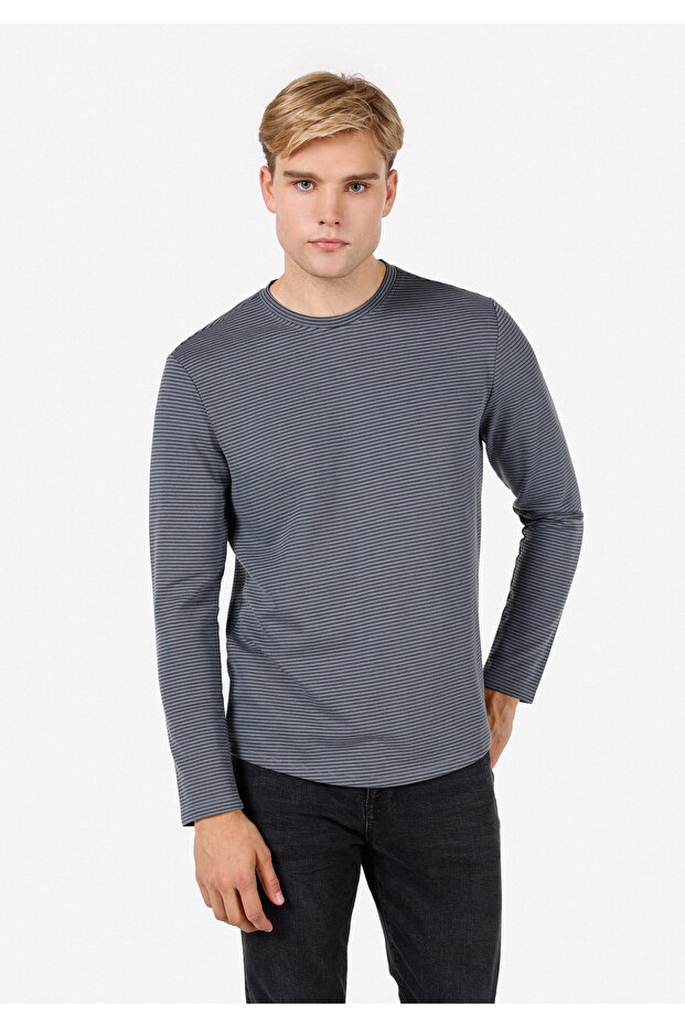 Mavi Erkek Tshirt U.kol - 1