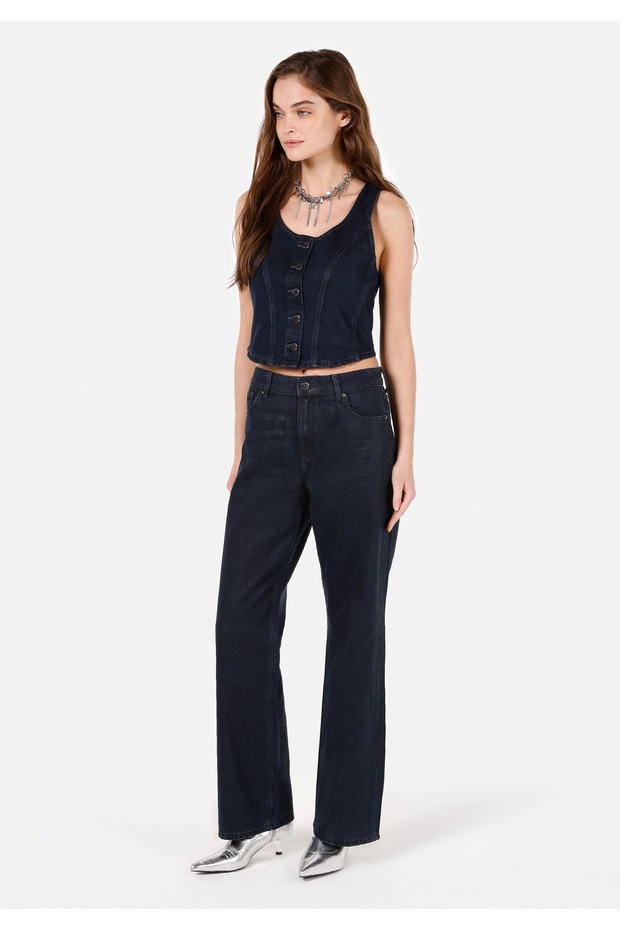 Women's Dark Blue Trousers