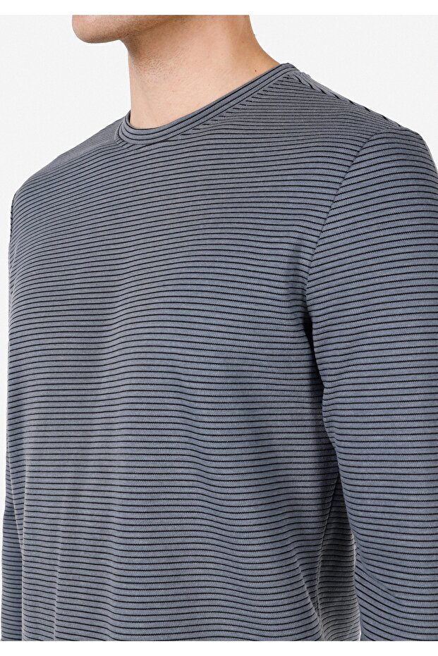 Mavi Erkek Tshirt U.kol - 4