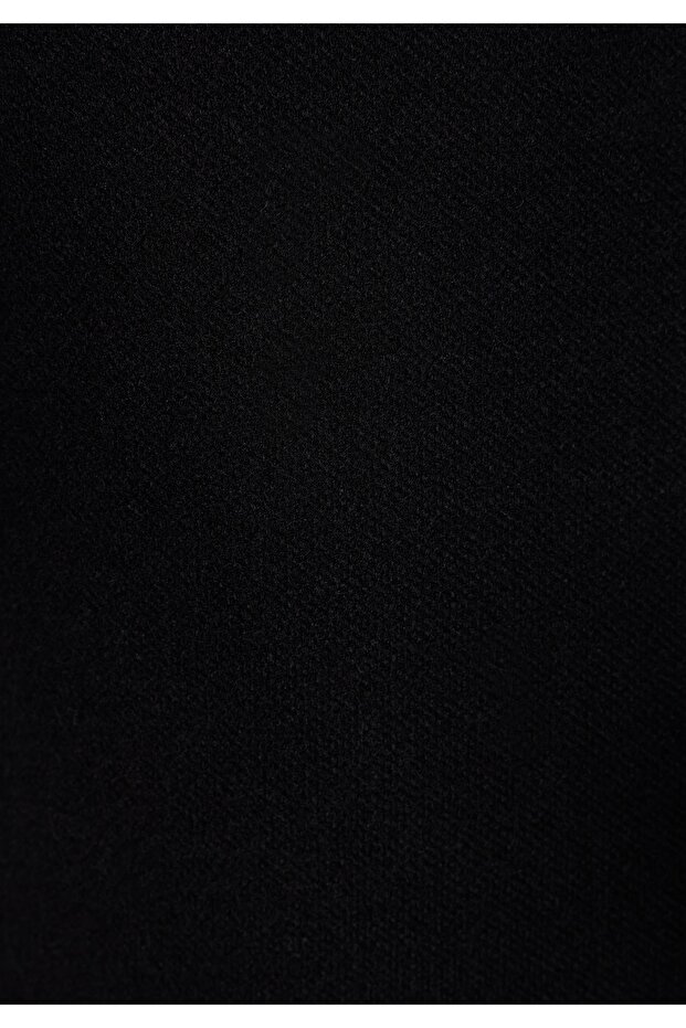 Regular Fit Erkek Siyah Kaban - 7