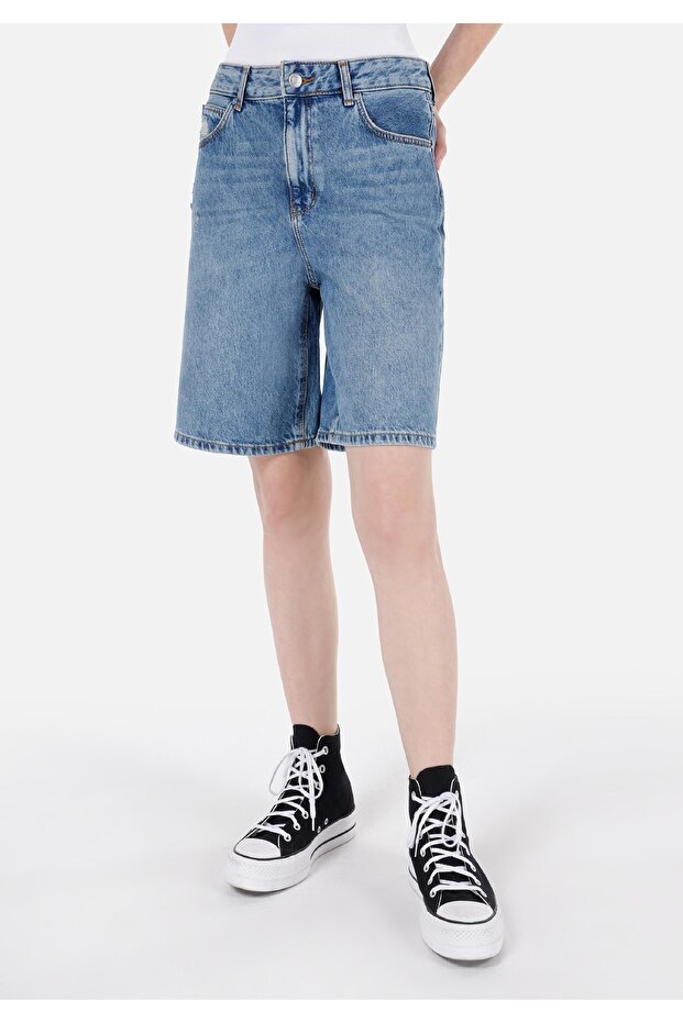 Denım Kadın Şort - 4