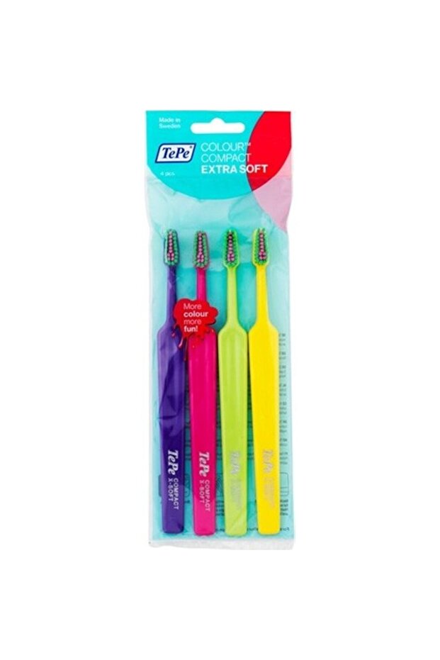 Günlük Kullanım Diş Fırçası Select Compact X-Soft 4'Lü T196 - 1