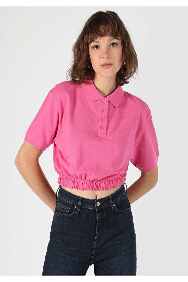 Pembe Kadın Tshirt K.kol - 4