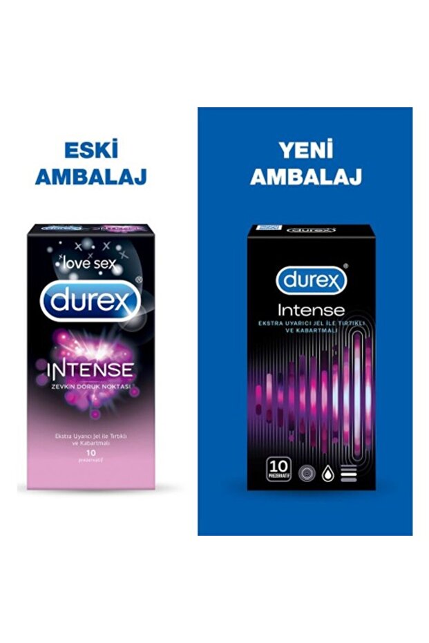 Intense Prezervatif 10Lu - 5