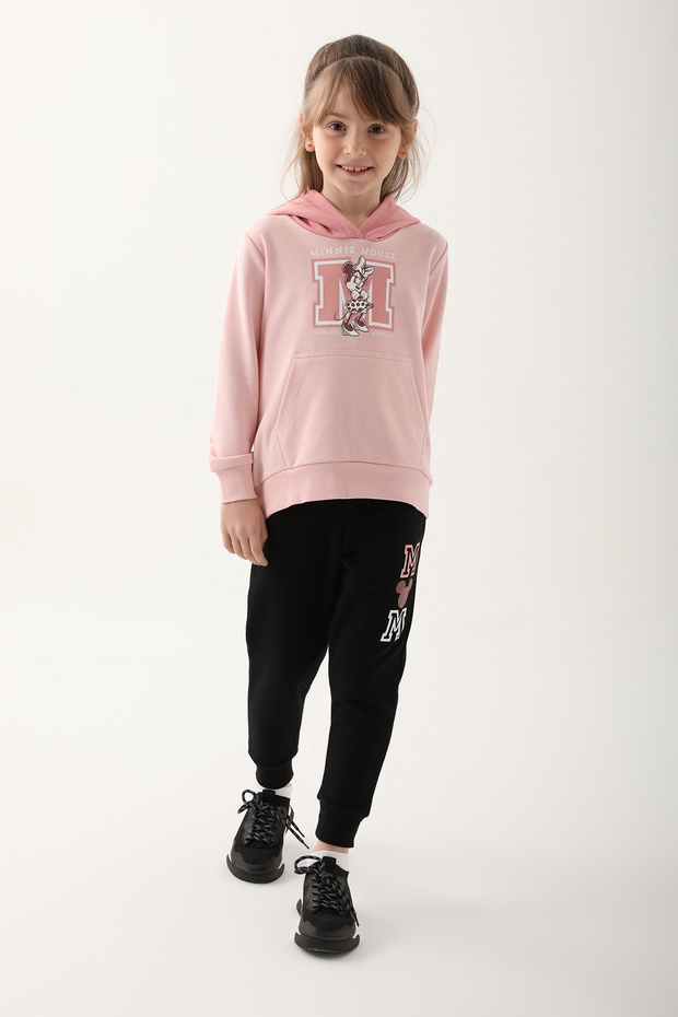 Minnie Mouse D4813-3 Çocuk  Pudra Eşofman Takımı - 1
