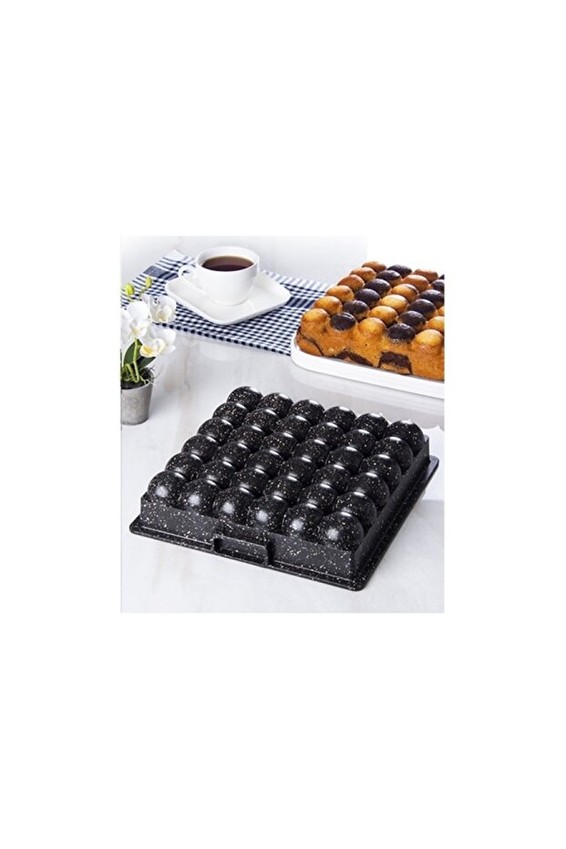 Acar 11737 Siyah Atom Kek Kalıbı - 1