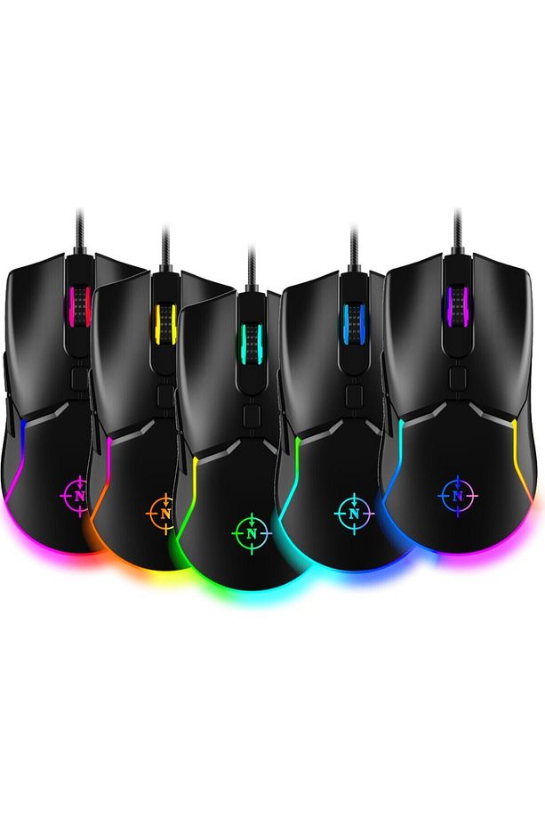 Air Black Rgb Kablolu Profesyonel Oyuncu Mouse - 6