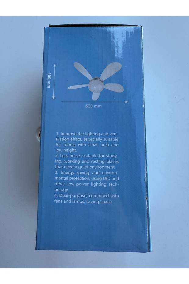 Tavan Vantilatörü Ledli Uzaktan Kumandalı - 5