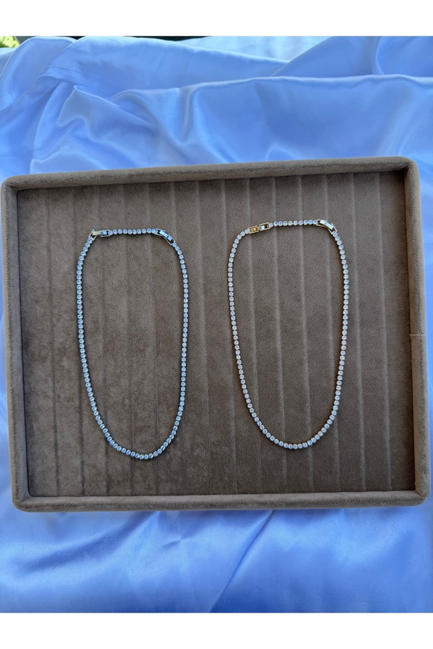 Su Yolu Çelik Kolye - 5