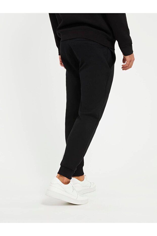 Erkek Jogger Pantolon-Siyah - 3