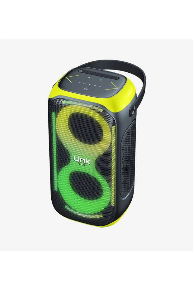 M404 RGB Işıklı Ayaklı Mikrofonlu 50W Bluetooth Hoparlör - 2