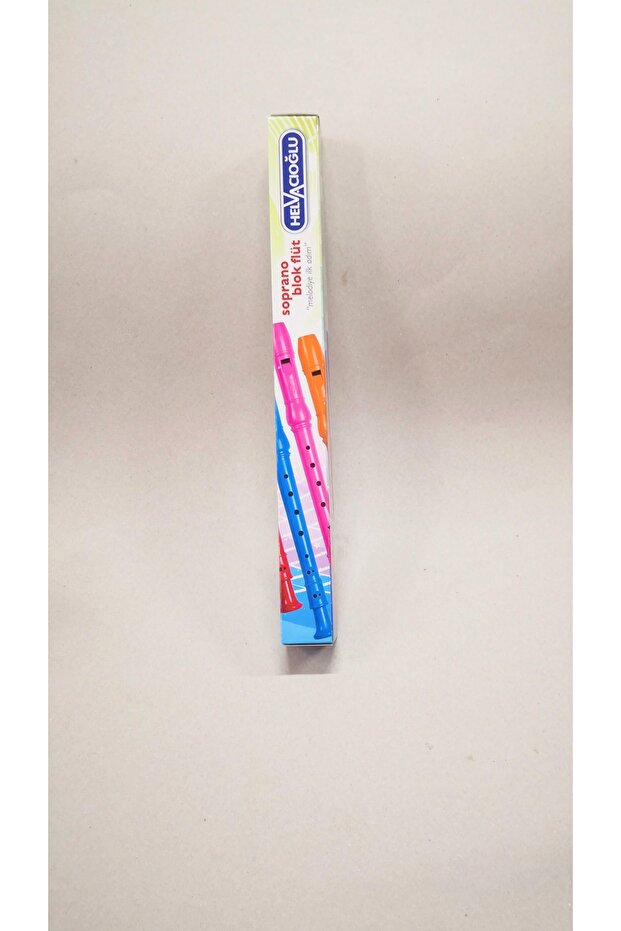 Soprano Blok Flüt Sarı - 5