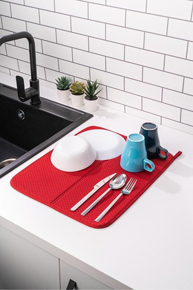 حصيرة تجفيف الأطباق - 4