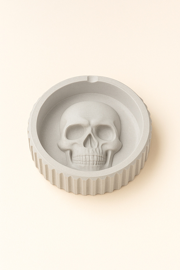 مئزر بسيط على شكل جمجمة - 2