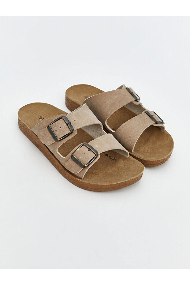 Suede Look Girl's Slippers
