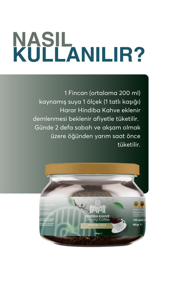 Hindiba Kahvesi 1 Aylık (60 KULLANİM) Net 150gr - 4