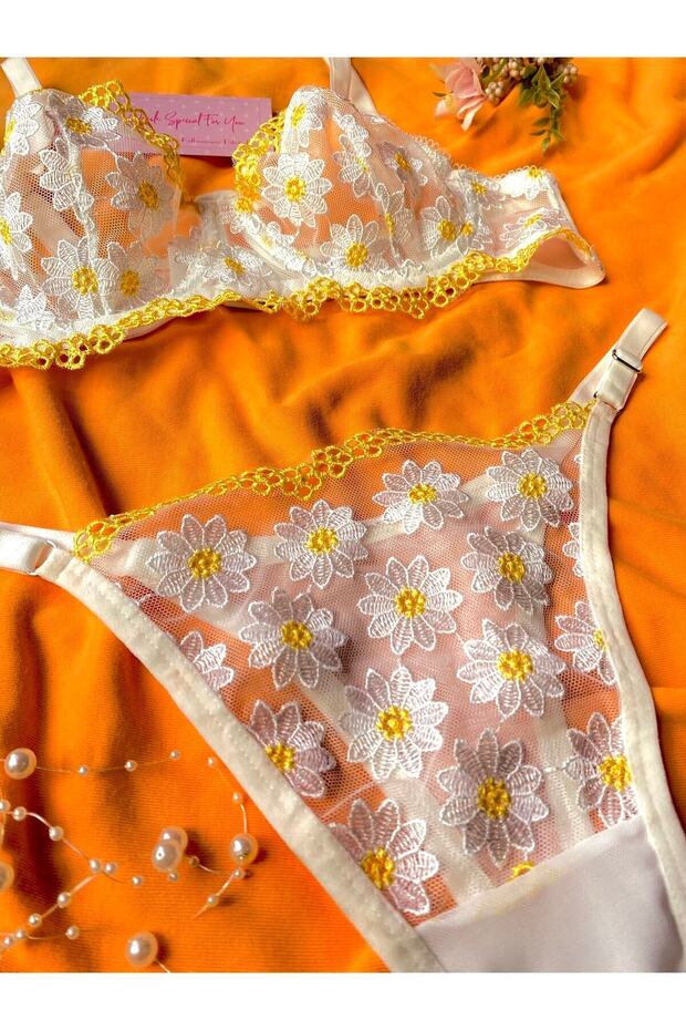Papatya Model Bra Set - 1