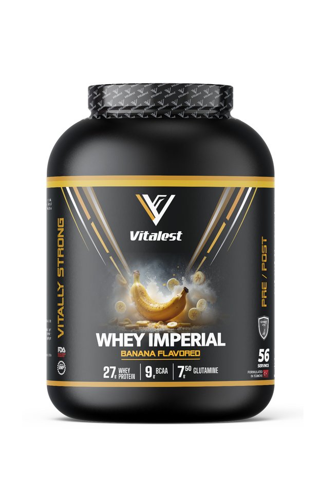 Whey Protein Banana 2128g | 27g Protein, 9g Bcaa, 7.5g Glutamine