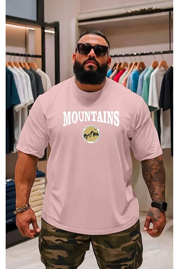 Plus Size Unisex Printed T-Shirt