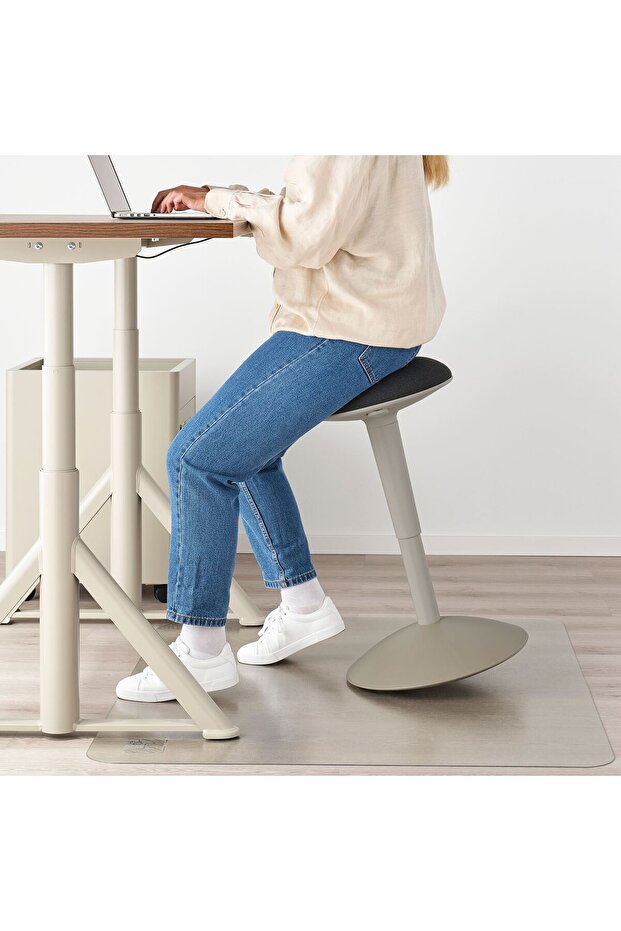 NILSERIK tabure, vissle gri - 3