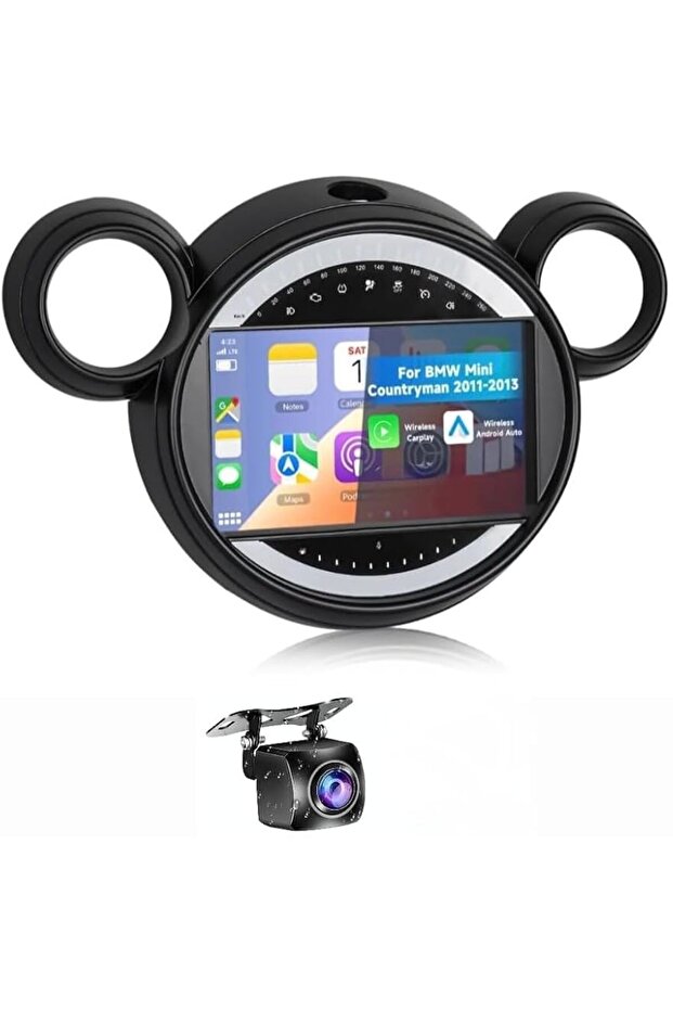 Android Car Stereo for BMW MINI R56 R60 2011-2013 4+32GB AHD Camera